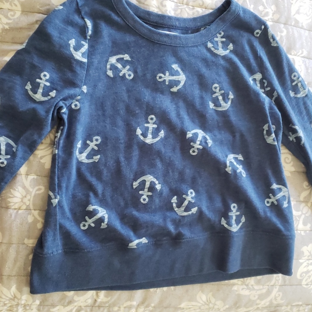 Girls Nautica three-quarter length sweater